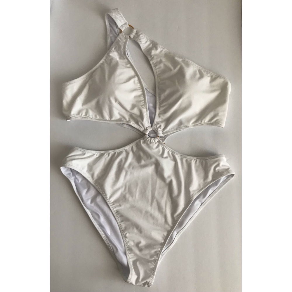Asymmetrical One Piece Swimsuit